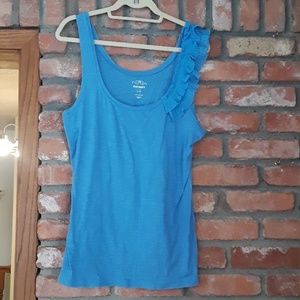Ruffle tank